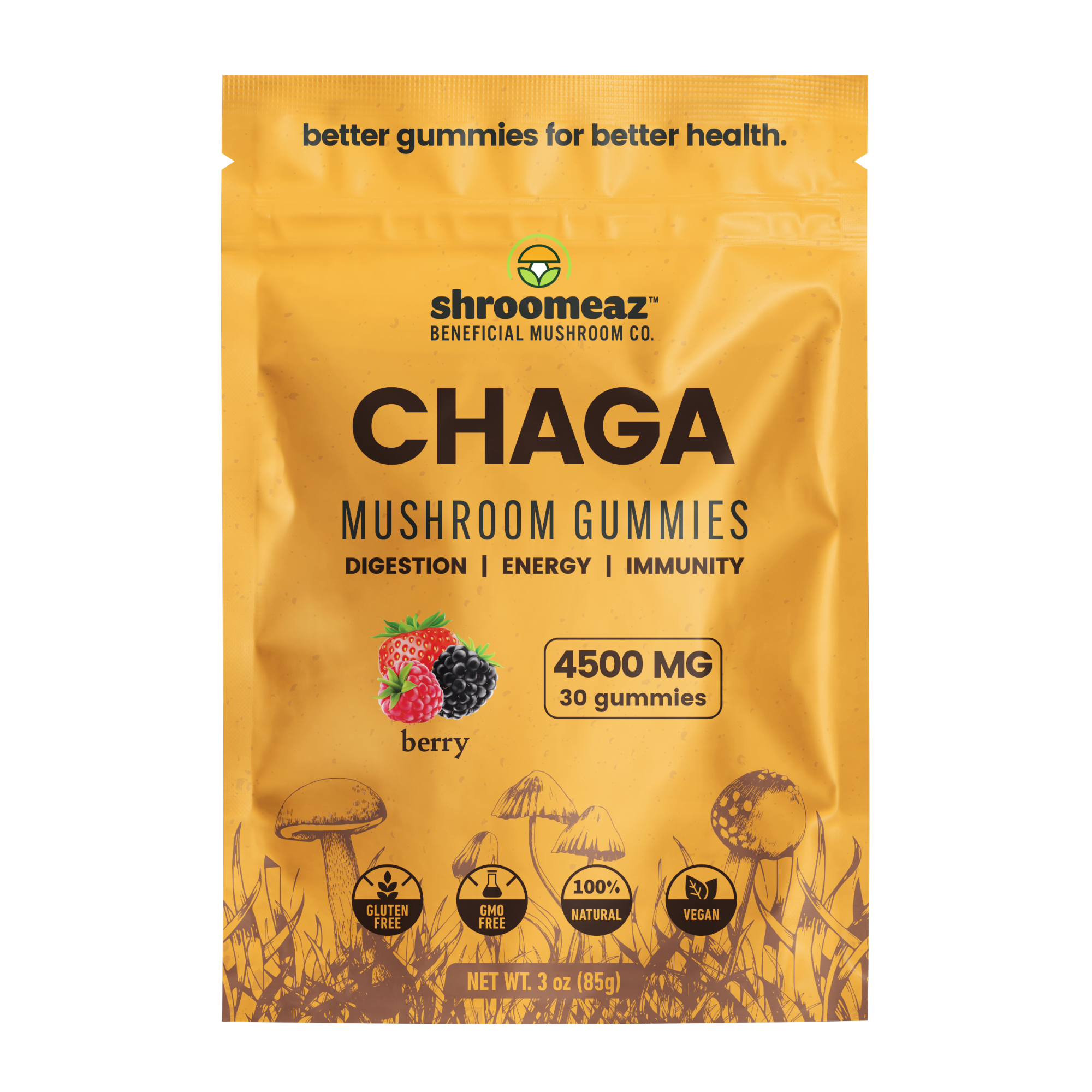 Mushroom Gummies - Chaga
